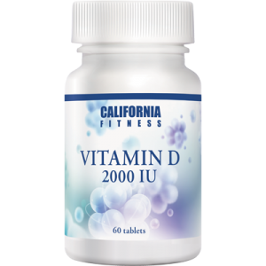 Vitamin D 2000 IU 60 tabletek Odporność, kości, mięśnie